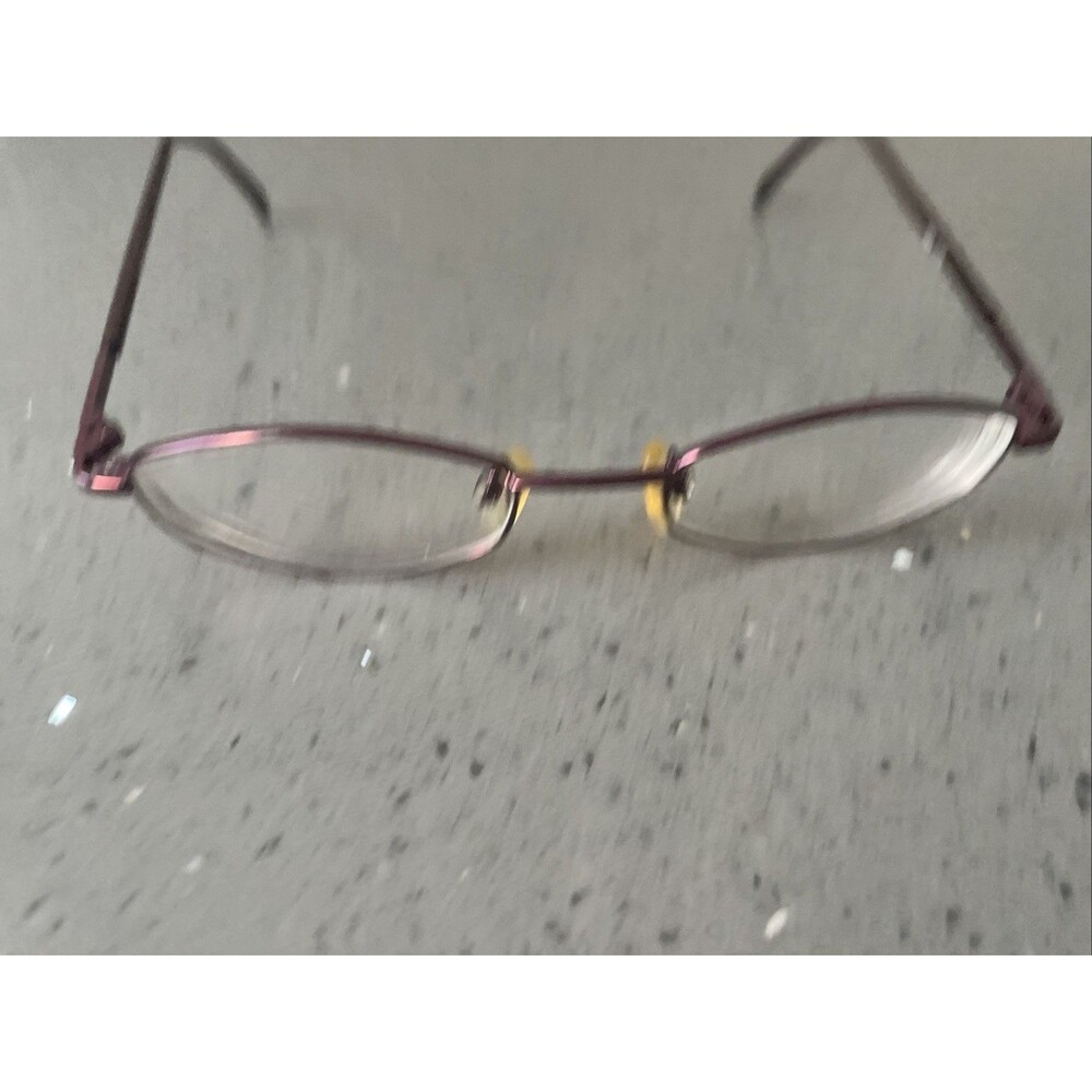 Rims Eyeglasses Frames only T6400 1184 47-20-135 full rim purple Glasses